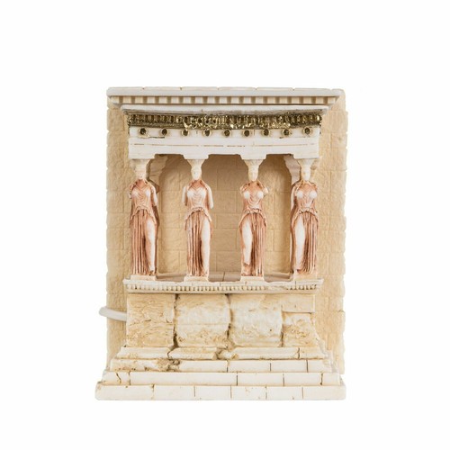 Statue albâtre temple - du,
