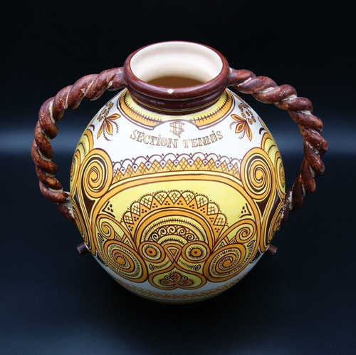 Henriot quimper vase - vase, boule