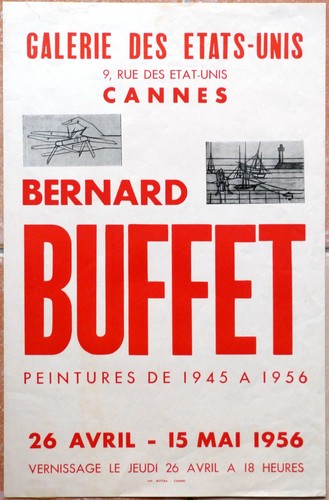 Bernard buffet peintures - buffet, de