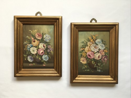 Petits tableaux bouquets - tableaux, de
