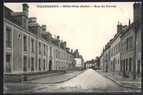 Cpa villenauxe hôtel dieu et - cpa,