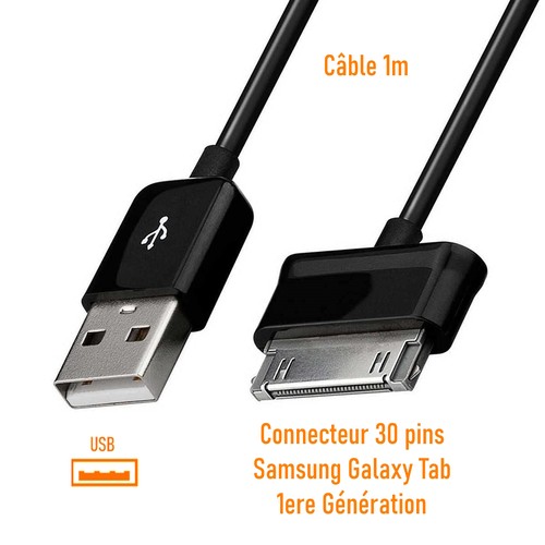 Câble usb pour samsung - câble,