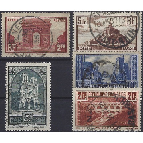 Monuments sites timbres de - monuments,