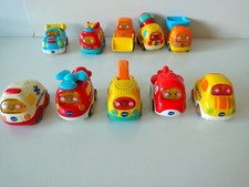 VTECH LOT DE 10 TUT TUT BOLIDE + UN EN CADEAU LE CAMION DE POMPIER DE MICKEY
