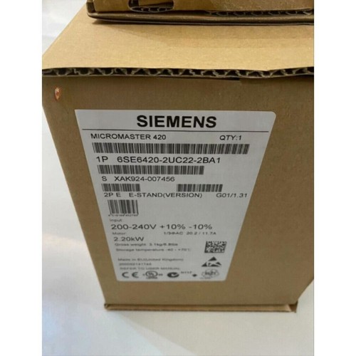 New siemens micromaster420 - siemens,