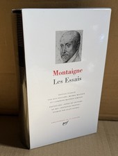 Montaigne. Les Essais. La Pléiade 2017. Pleiade