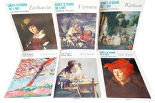 Lot de 11 revues chefs d'oeuvre de l'art grands peintres vuillard watteau etc.