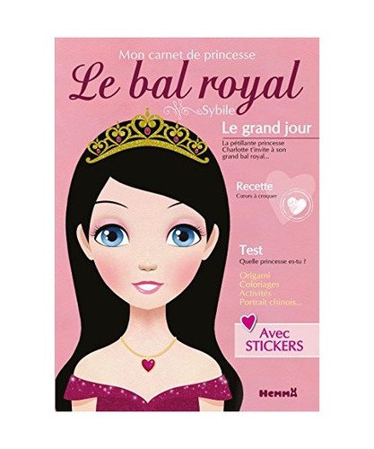 Mon carnet princesse bal - carnet,