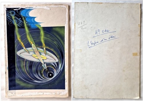 1974 rare gouache - 1974, de