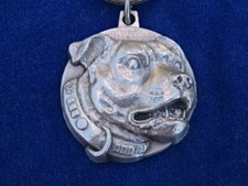 SUPERBE Superb TOP ++ PORTE-CLES Key ring - CHIEN PITBULL Dog