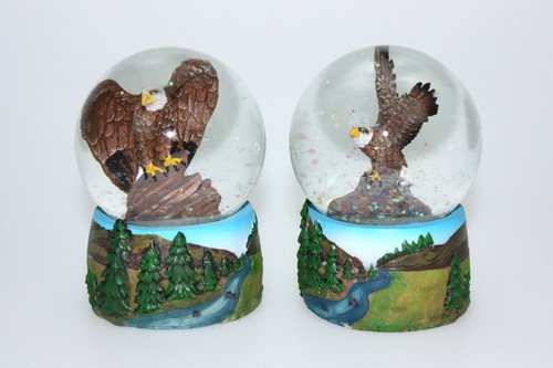 Boule neige aigle tête - À,