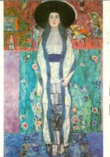 Postcard Gustav Klimt    Portraif of Adele Bloch Bauer  1912