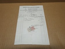 FOIE GRAS facture Renou