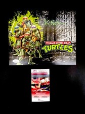 Kevin Eastman Teenage Mutant Ninja Turtles Autographed 8x10 Photograph