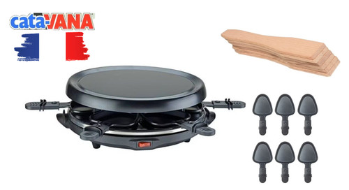 Appareil raclette gril 6 - appareil,