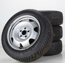 VW T5 T6 Multivan Roues D'Hiver Dunlop Jantes 17 Pouces Jantes Acier