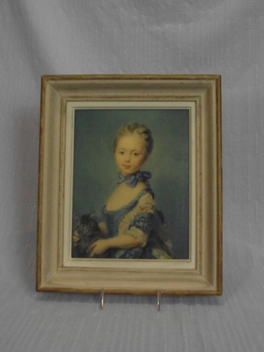 Toile jeune fille - fille, chat"
