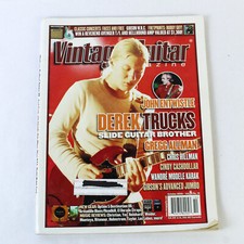 Magazine De Guitare Vintage Octobre 2002 Derek Trucks John Entwistle En Bon État