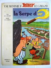 asterix et la serpe d'or  goscinny et uderzo dargaud 1963 premiere au menhir