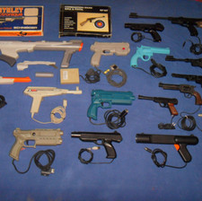 VENTE A L'UNITE POSSIBLE Lot 15 pistolet lightgun ancienne console pong Atari