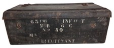 Cantine/malle officier 63ème RIT Régiment d’Infanterie Territoriale français WW1