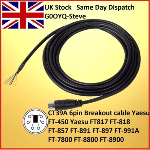 Ct39a 6pin câble yaesu ft450d - ct39a,