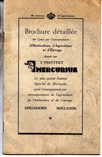 Brochure detaillee des cours - brochure,
