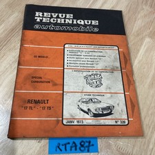 Renault 17 R17 TL TS Revue
