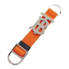 Burberry Porte-clés en cuir grainé motif monogramme 76972623