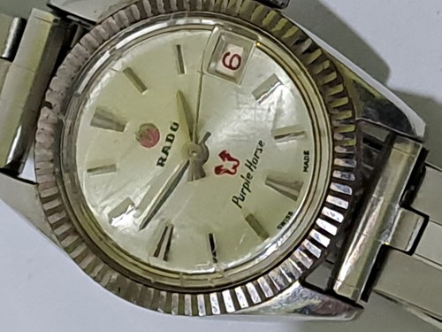 Vintage rado violet - rado, cheval