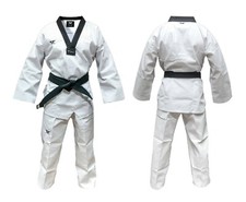 Dobok Uniforme Cou Noir Tusah