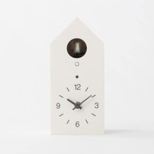 NEW MUJI Cuckoo clock White