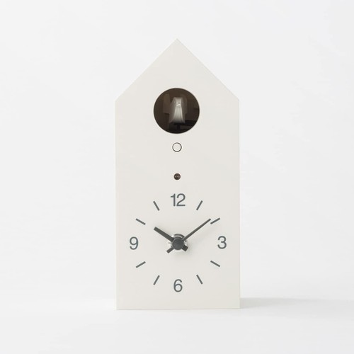 New muji cuckoo clock - new, white