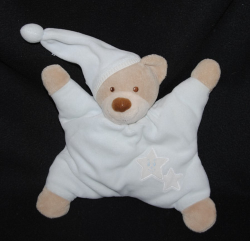 Doudou semi plat ours