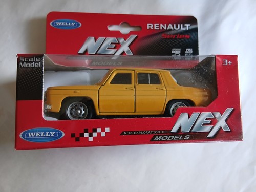Welly renault gordini - welly, jaune
