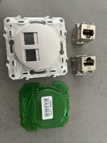 Odace prise double rj45 - prise,
