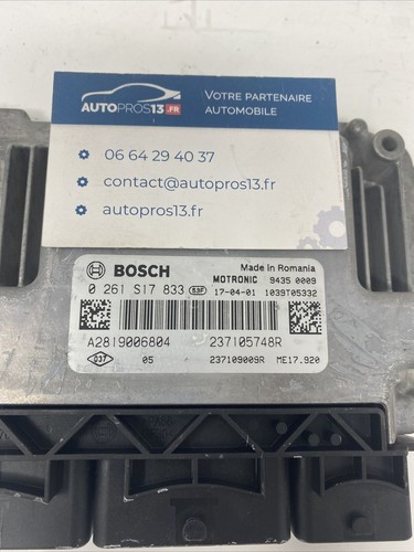 Calculateur moteur renault - calculateur,