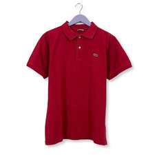 Polo Lacoste Rouge Uni -