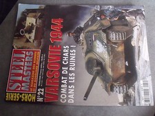 $$p Revue Steel Masters HS N°22 Varsovie 1944  Morser Karl  SdKfz 251  Hetzer