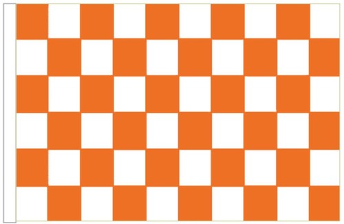 Drapeau manches damier - à,