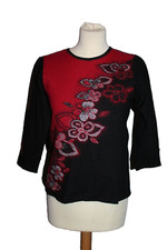 PULL COURT FEMME  °°° BERGER DU NORD  °°° LAINE . TAILLE S 