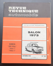Revue technique SIMCA 1000