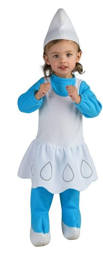 Costume bébé smurfette - bébé,