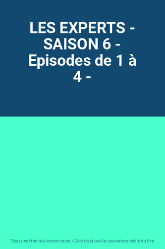 Les experts saison - -,