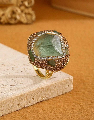 Bague pierre naturelle - bague, en
