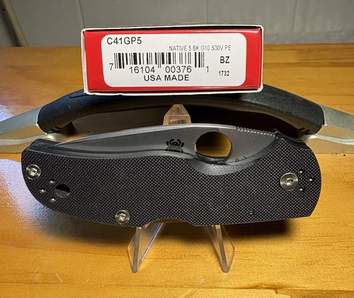 Spyderco native 10 black - 5,