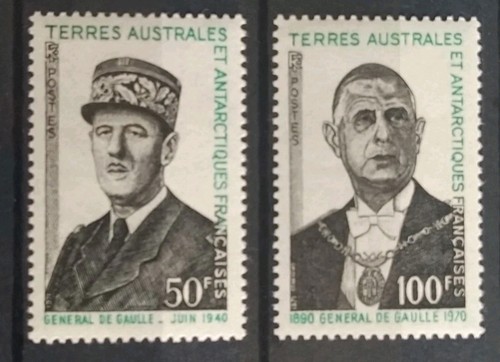 Série timbres taaf terres - série, 2
