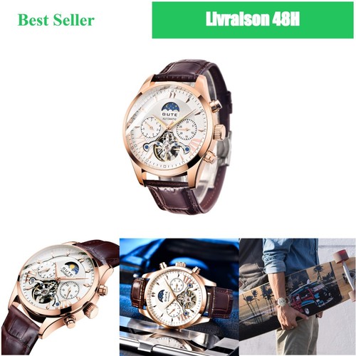 Montre homme mécanique - montre,
