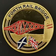 JETON TOURISTIQUE 40mm FORTH RAIL BRIDGE ECOSSE / SCOTLAND TOKEN