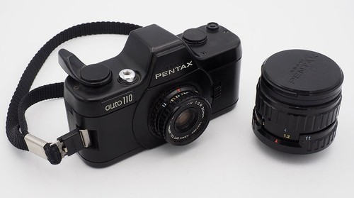 Pentax 110 film camera - camera, 24mm